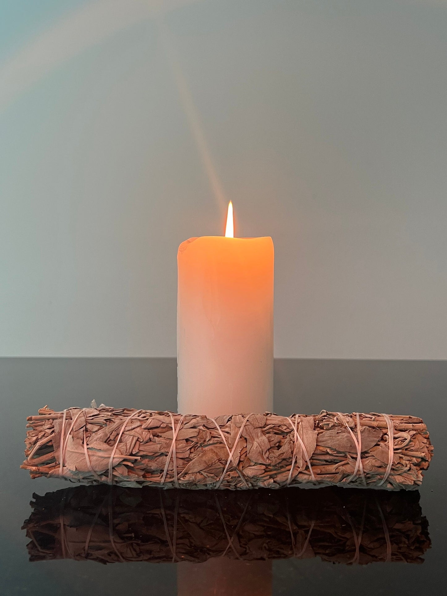 White and Chakra Burning and Smudging Sage for Prayer, Astral Projection, and Manifestation