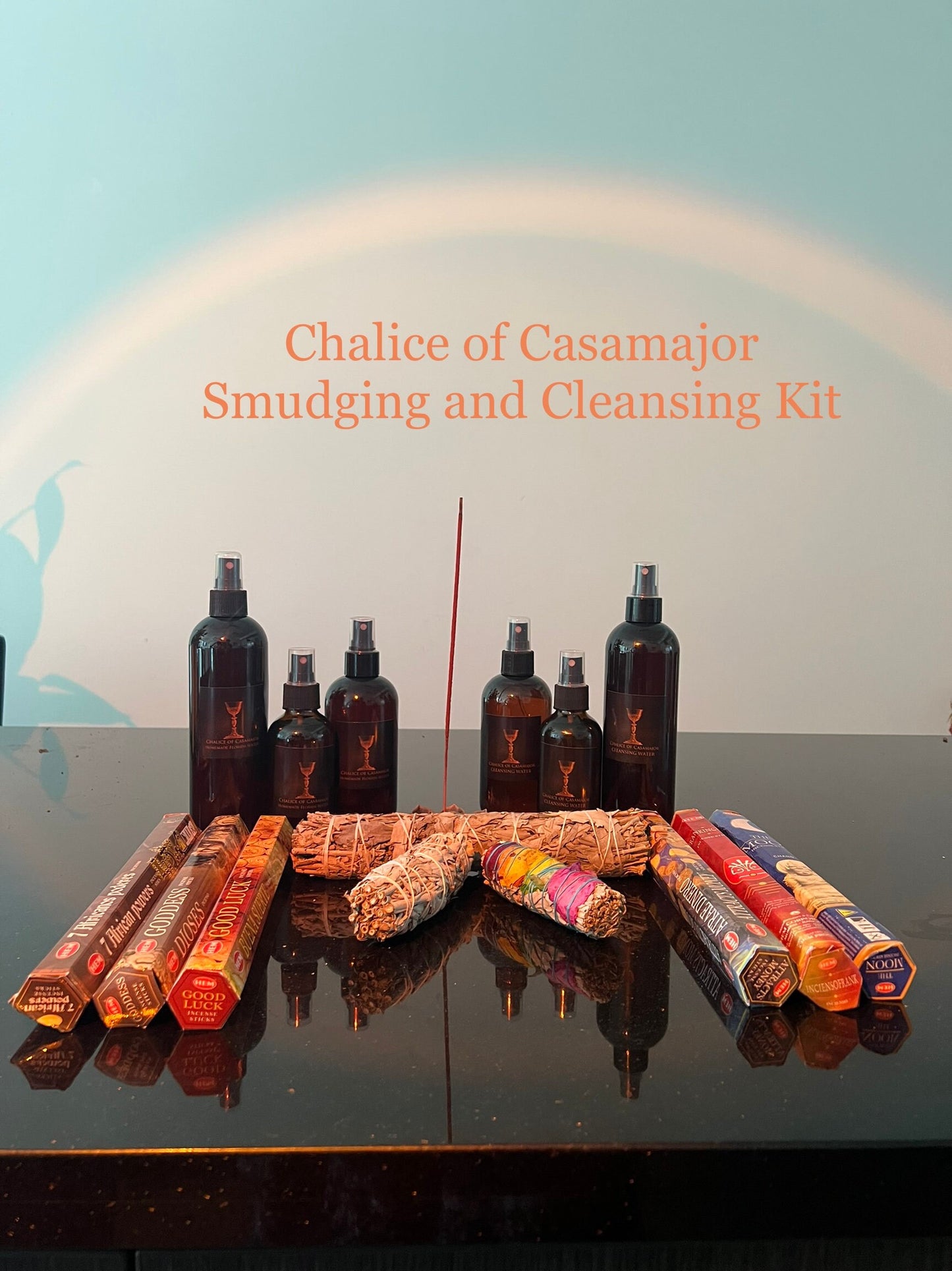 Casamajor Protection, Blessing, and Manifestation Smudge Bundle Kits