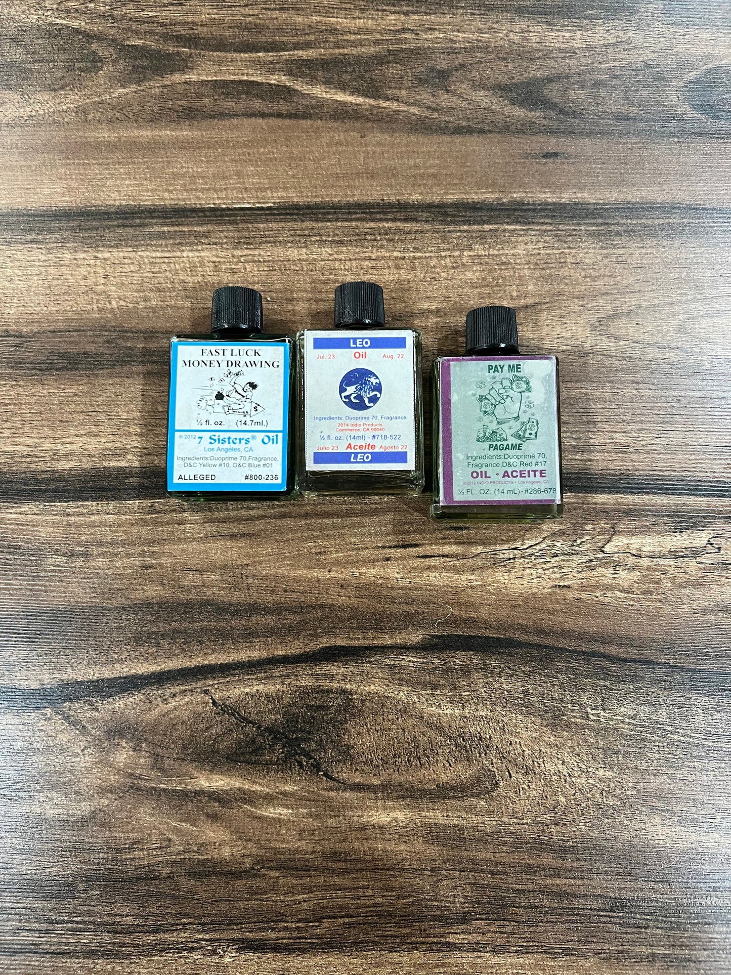 DIVINATION OILS for healing, prosperity, and praying