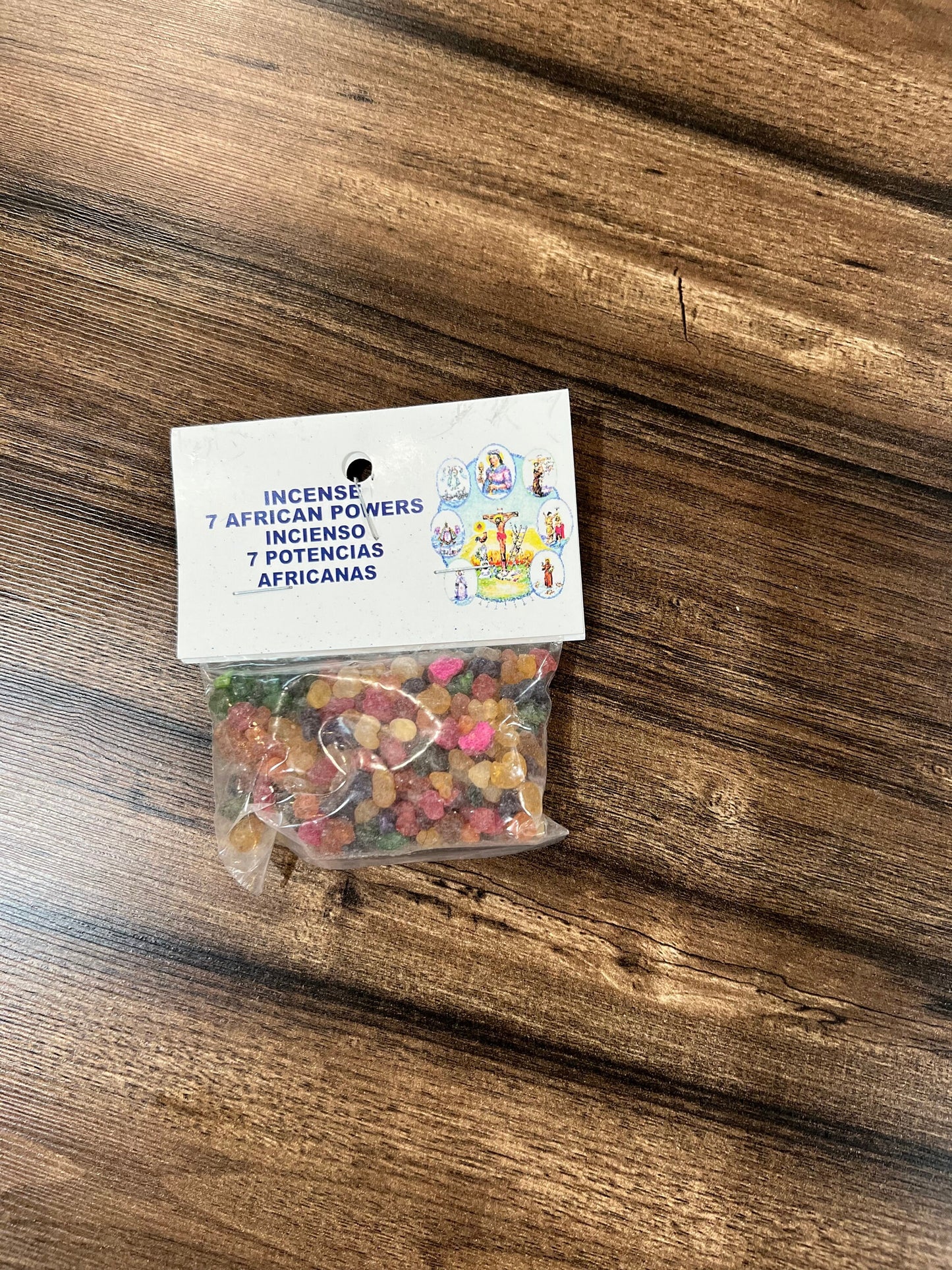 Aromatic Incense Resin 7 African Powers, Copal, 3 Kings, Myrrh, and Frankincense