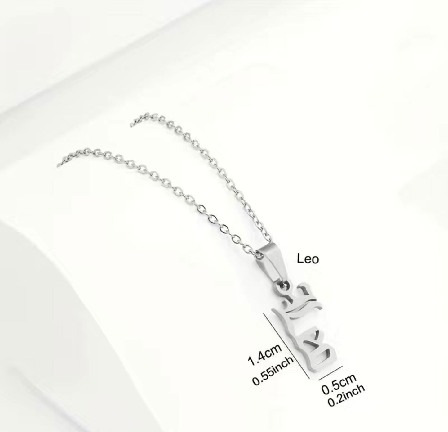 All 12 Zodiac Silver Necklaces- Aries, Taurus, Gemini, Cancer, Leo, Virgo, Libra, Scorpio, Sagittarius, Capricorn, Aquarius, Pisces