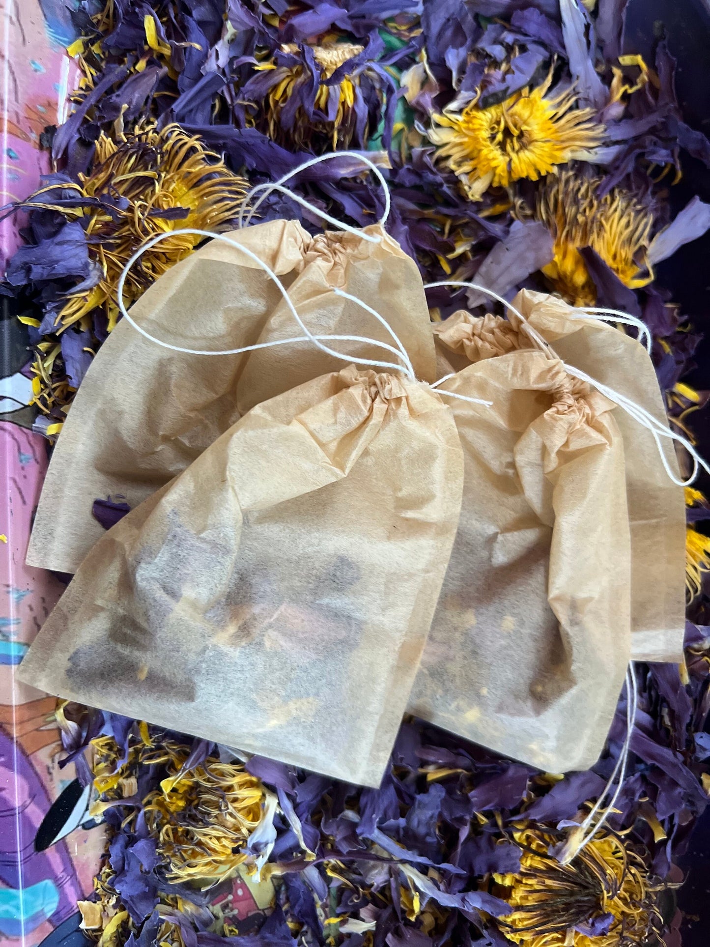 Chalice of Casamajor 100% Raw and Organic Blue Lotus Herbal Tea